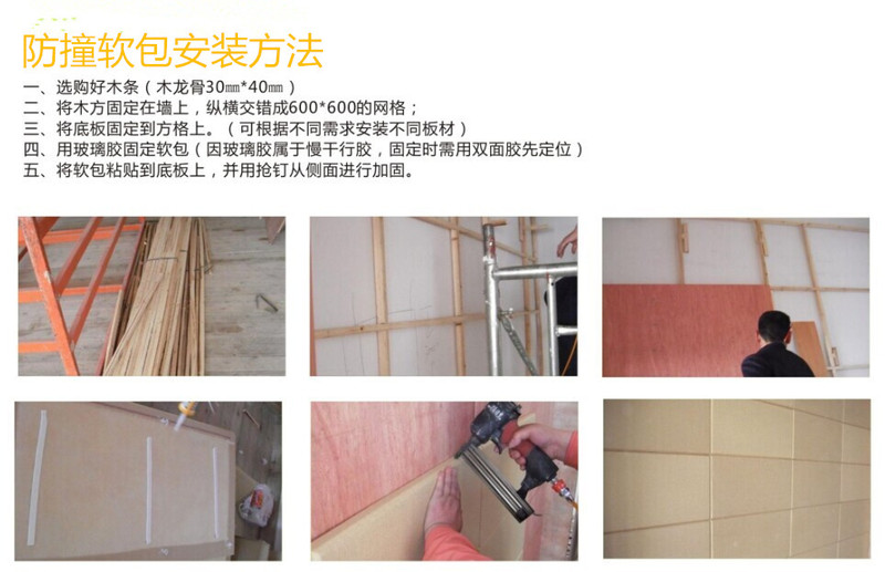 软包安装施工图 软包安装施工图